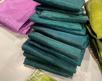 Head tie and Ipele Aso Oke for wedding  event, hand made woven quanlity metallic Aso Oke