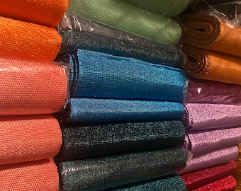 Metallic Aso Oke for wedding attire