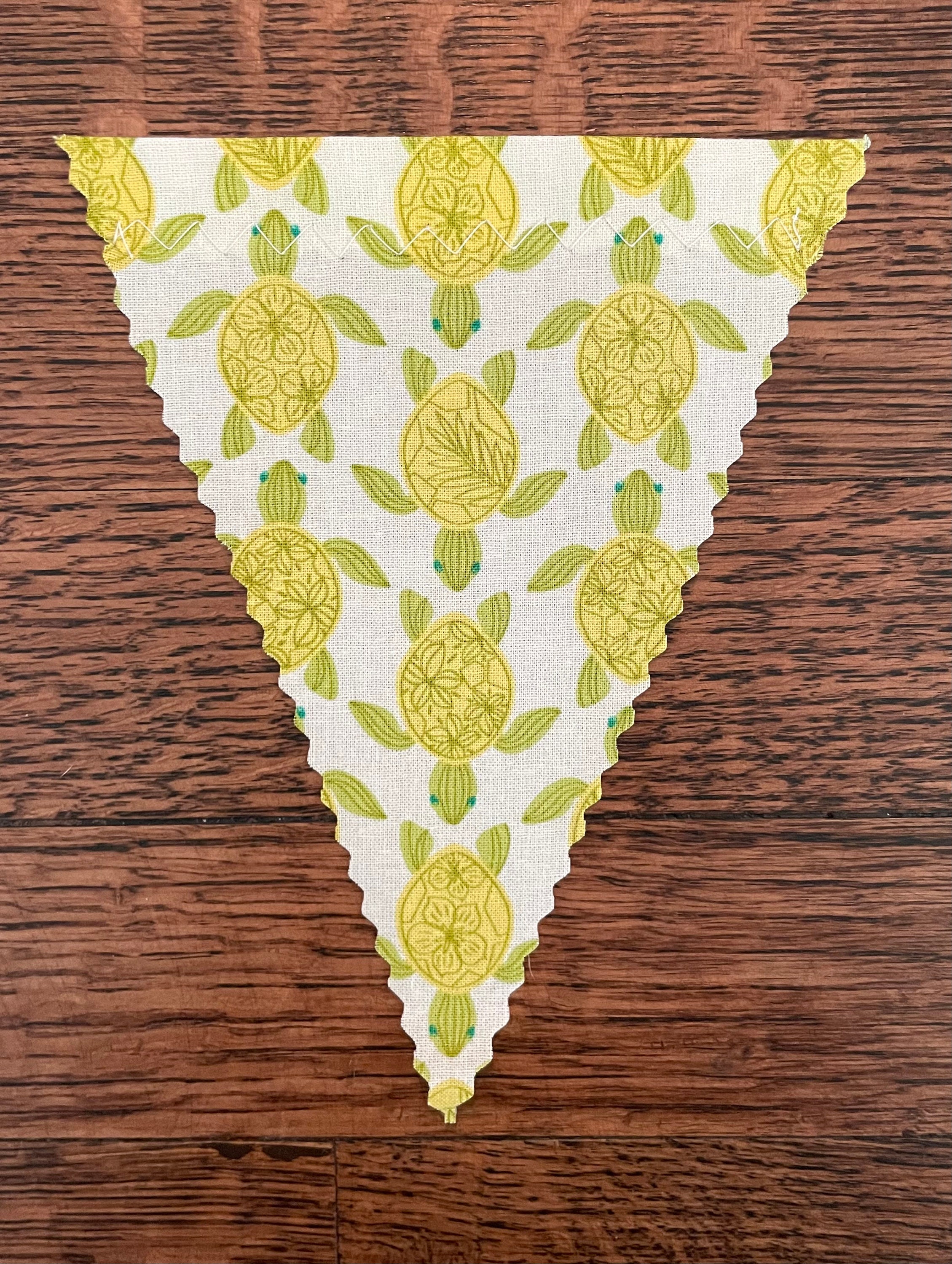 Tropical Banner Highchair Banner Fabric Triangle Banner - Etsy