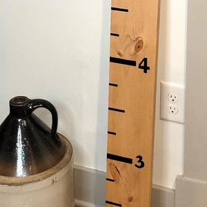 Height/Growth Chart - Cherry stain