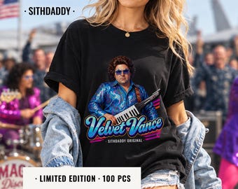 Velvet Vance T-shirt | SithDaddy Limited Edition - 100 stuks | Maga Disco Orchestra, Patriotisch cadeau, Comfort Colors 1717