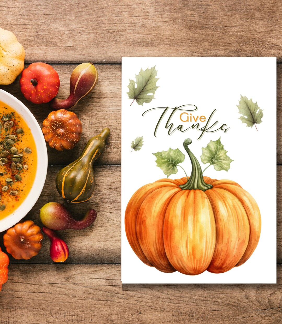Printable Thanksgiving Thank You Card Gratitude Letter for - Etsy