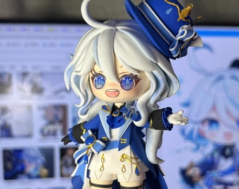 Handmade Personalized Figurine Commissions from Drawings, Video Game Character Gifts, Transform Children Artwork, Custom Anime Chibi