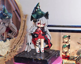 Chibi • Commission for OC Art Figure , Handmade Personalized Figurine Commissions from Drawings, Custom Character, Transform 2D to 3D, Gift