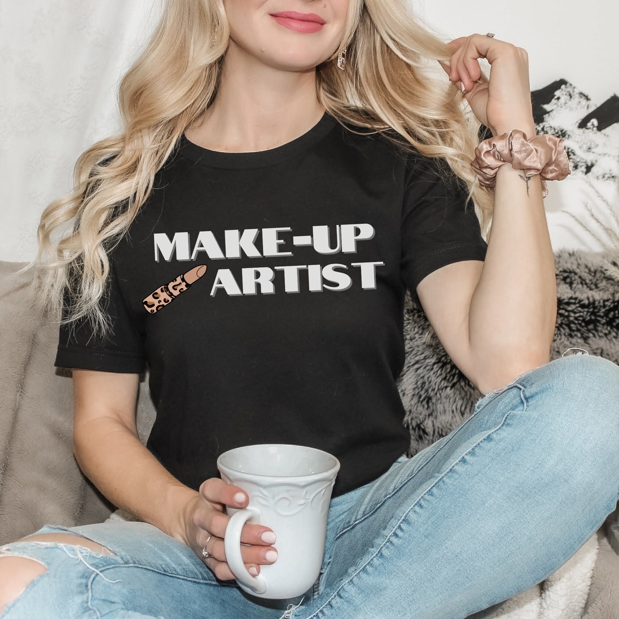 Makeup Artist Uniform Tshirt Make up Artist Shirt for Etsy