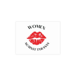 Empowering Postcard Bundles - Women Against Tyranny, Greeting Cards, Feminist Art, Activist Stationery, Inspirational Notes