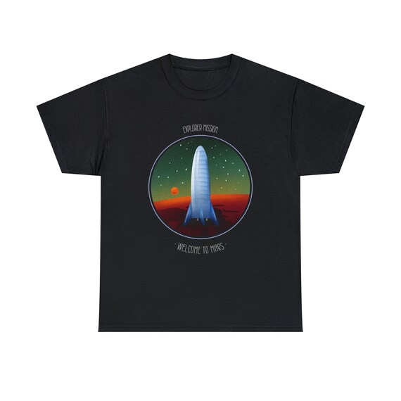 Welcome to Mars Tee - Embrace the Red Planet Adventure!
