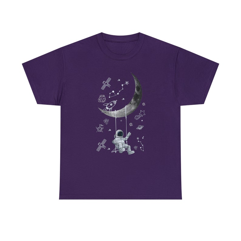 Moon Swing Astronaut Stars Tee Space Adventure Apparel Reach for the Stars image 10