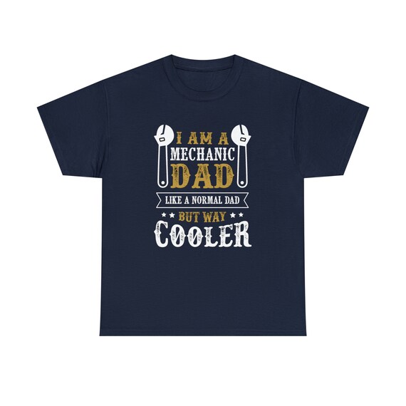 Mechanic Dad Shirt - Celebrate the ultimate fixer with our "Mechanic Dad Tee"!