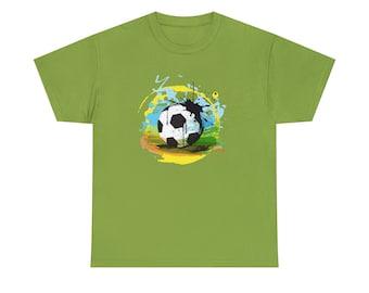 Abstract Soccer Tee