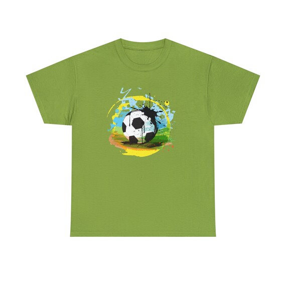 Abstract Soccer Tee