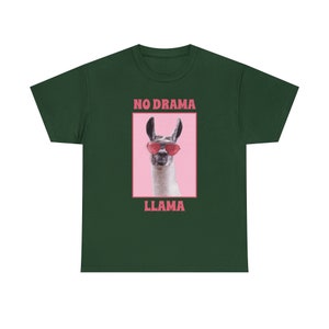 No Drama Llama Tee Embrace Positivity and Playfulness Keep the Llama Vibes Calm image 3