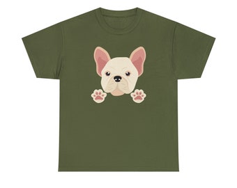 French Bulldog with Paws tee