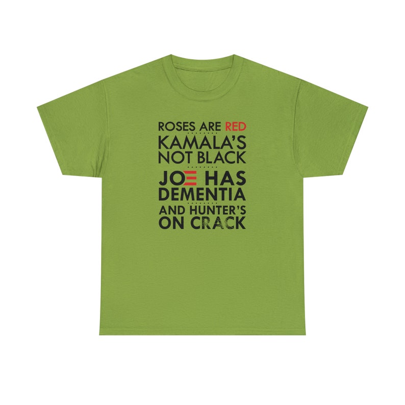 Roses are Red Biden and Kamala Inspirational Poetic Tee Show Your Support image 4