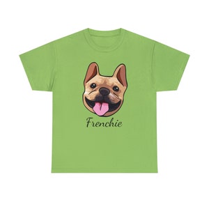 Golden Brown French Bulldog Face Shirt image 6