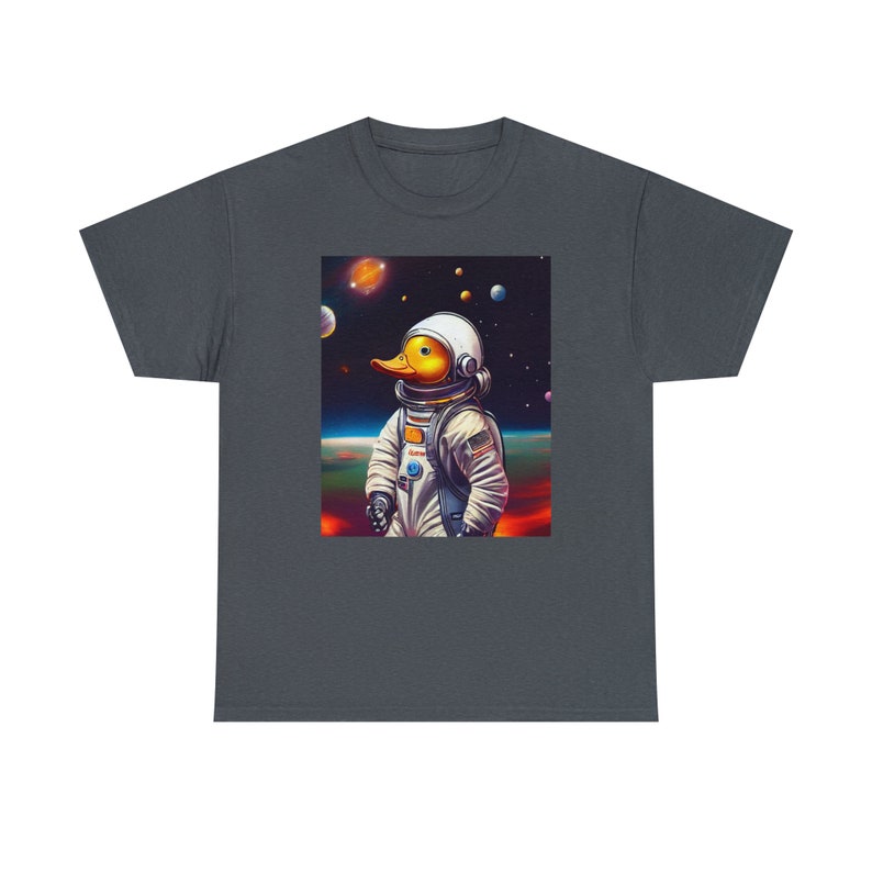 Space Duck Tee Quack-tastisches Kosmisches Abenteuer Entfessle die Skurrilität Bild 6