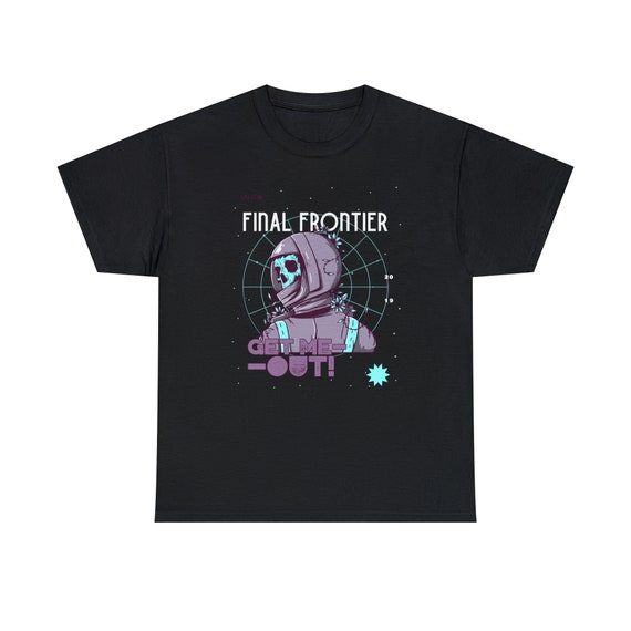 Final Frontier Space Skull Tee - Embrace the Cosmic Adventure!