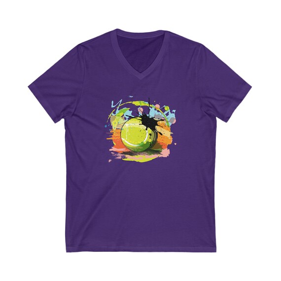 Abstract Tennis Tee