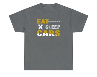 Eat Sleep Cars Tee