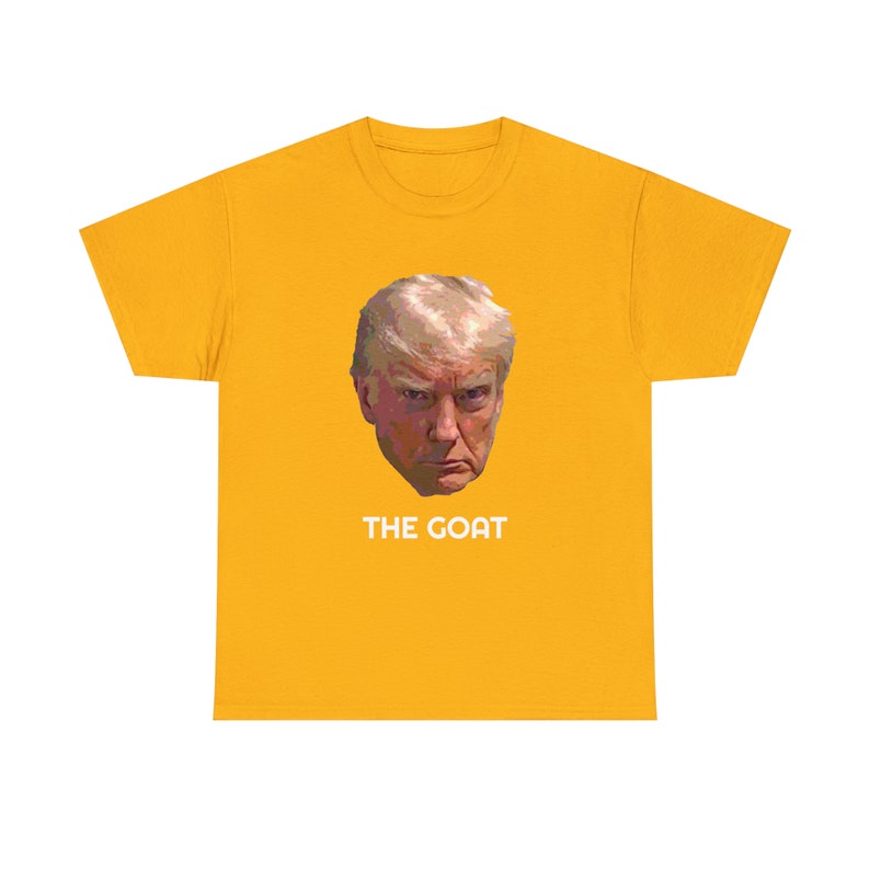 Trump Mugshot Tee The Goat Tee Donald Trump Mugshot t-shirt, trumpmugshot image 4