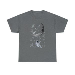 Moon Swing Astronaut Stars Tee Space Adventure Apparel Reach for the Stars image 5