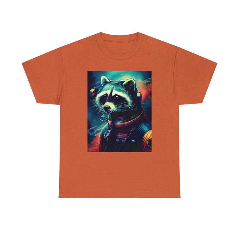 Space Raccoon Tee Cosmic Explorer with a Mischievous Twist Embark on Stellar Adventures image 8