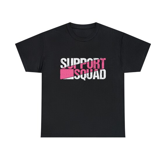 Breast Cancer Warrior T-Shirt - Support Squad, Cancer Awareness Tee, Survivor Gift