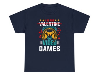 V is for Video Games Tee