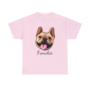 Golden Brown French Bulldog Face Shirt image 5