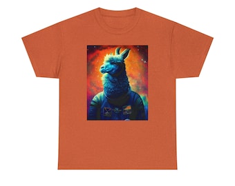 Space Llama Tee - Cosmic Journey with a Llama Twist - Embrace the Stellar Adventure