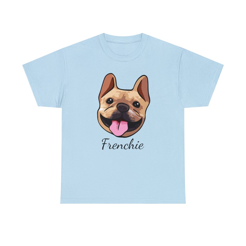 Golden Brown French Bulldog Face Shirt image 9