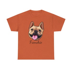 Golden Brown French Bulldog Face Shirt image 1