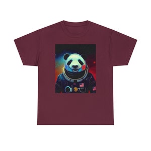 Space Panda Tee Galactic Adventure with a Panda Twist Explore the Cosmic Cuteness image 10