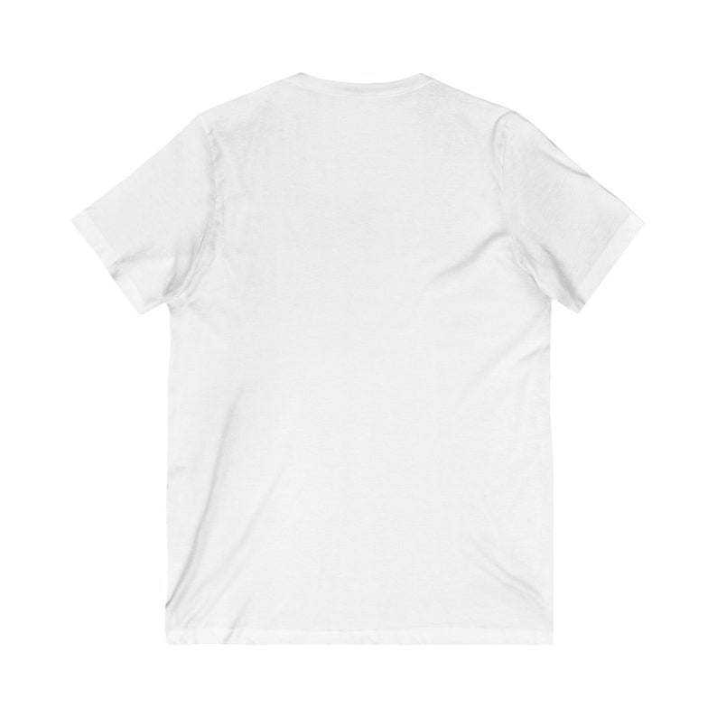 Don't Trip Over What's Behind You V-Neck Tee image 8