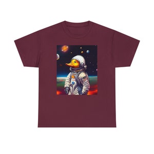 Space Duck Tee Quack-tastisches Kosmisches Abenteuer Entfessle die Skurrilität Bild 9