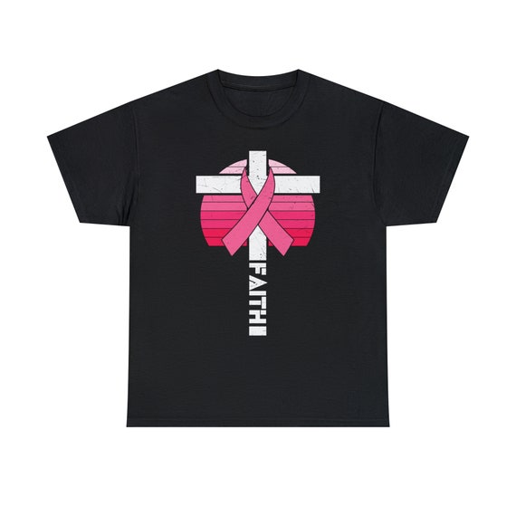 Faith Retro Breast Cancer Awareness