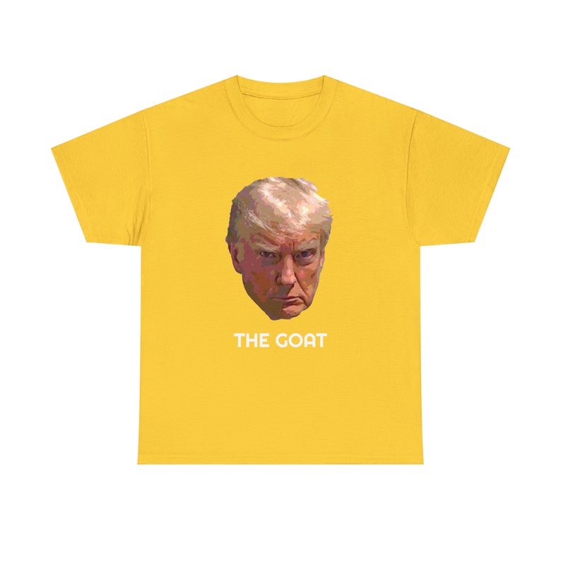 Trump Mugshot Tee The Goat Tee Donald Trump Mugshot t-shirt, trumpmugshot image 10