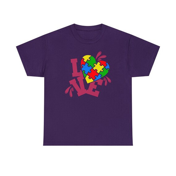 Autism Love Shirt - Spread love and acceptance with our "Autism Love Shirt"!