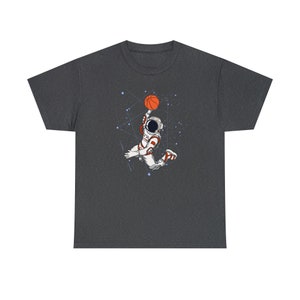 Slam Dunk Space Basketball Tee Cosmic Hoops for Basketball Fans Reach for the Stars image 10