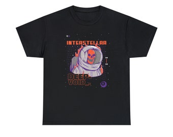 Interstellar Deep Void Tee - Embrace the Cosmic Mysteries!