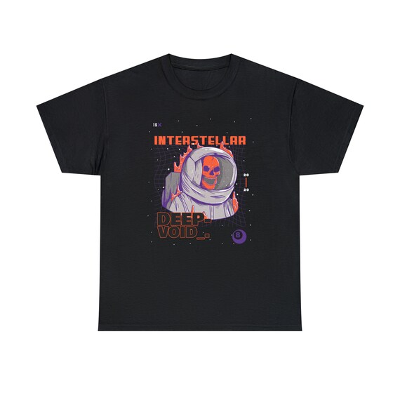 Interstellar Deep Void Tee - Embrace the Cosmic Mysteries!