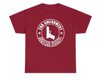 2nd Amendment Tee - Right to Bear Arms - Show your support for the 2nd Amendment with our "2nd Amendment Tee"!