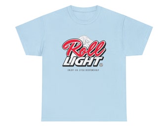 Roll Light - Jiu Jitsu Tee - Embrace the Grace and Technique of Jiu Jitsu!