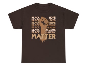 Black Lives Matter Shirt - Stand for Equality and Justice!