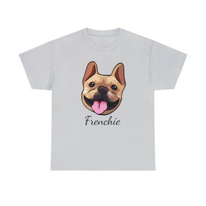 Golden Brown French Bulldog Face Shirt image 4