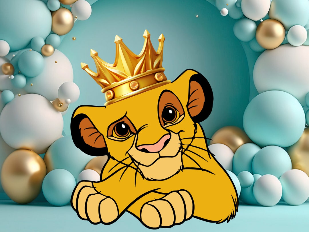 Lion King Cutout, Lion King Decor, Lion King Simba Party Decoration ...