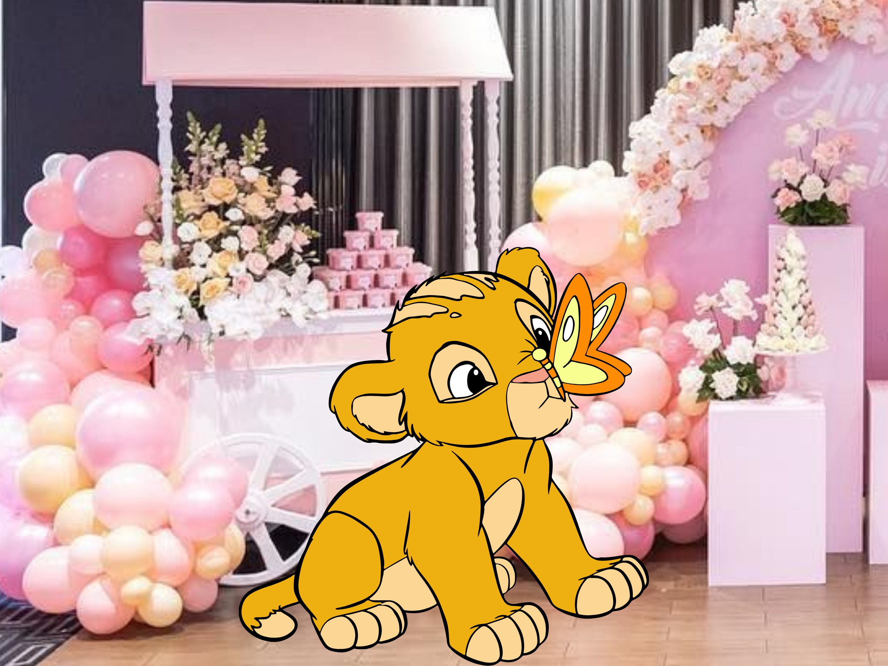 Shower Cake Nala Baby Shower Theme Nala Lion King Baby Shower