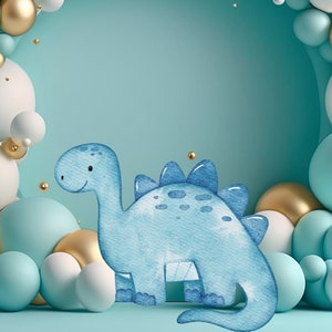 Cute Dinosaur Birthday Party Supplies Decorations for Kids - SUNBEAUTY