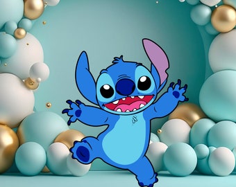 Big Lilo and Stitch Pinata Lilo and Stitch Party Supplies Lilo and Stich Birthday  Party Stitch Party Decorations Number Pinata 