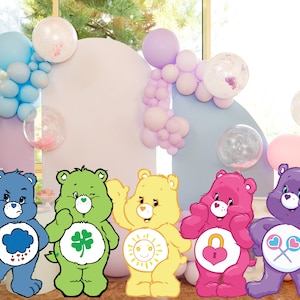 Care Bear Party Decoration Bundle Care Bear Party Supplies Baby